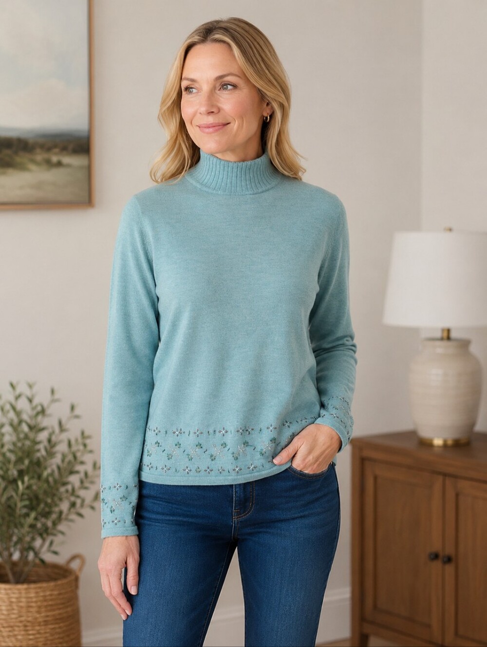 Pendleton 100% Merino Wool Sweater Vintage Size Large